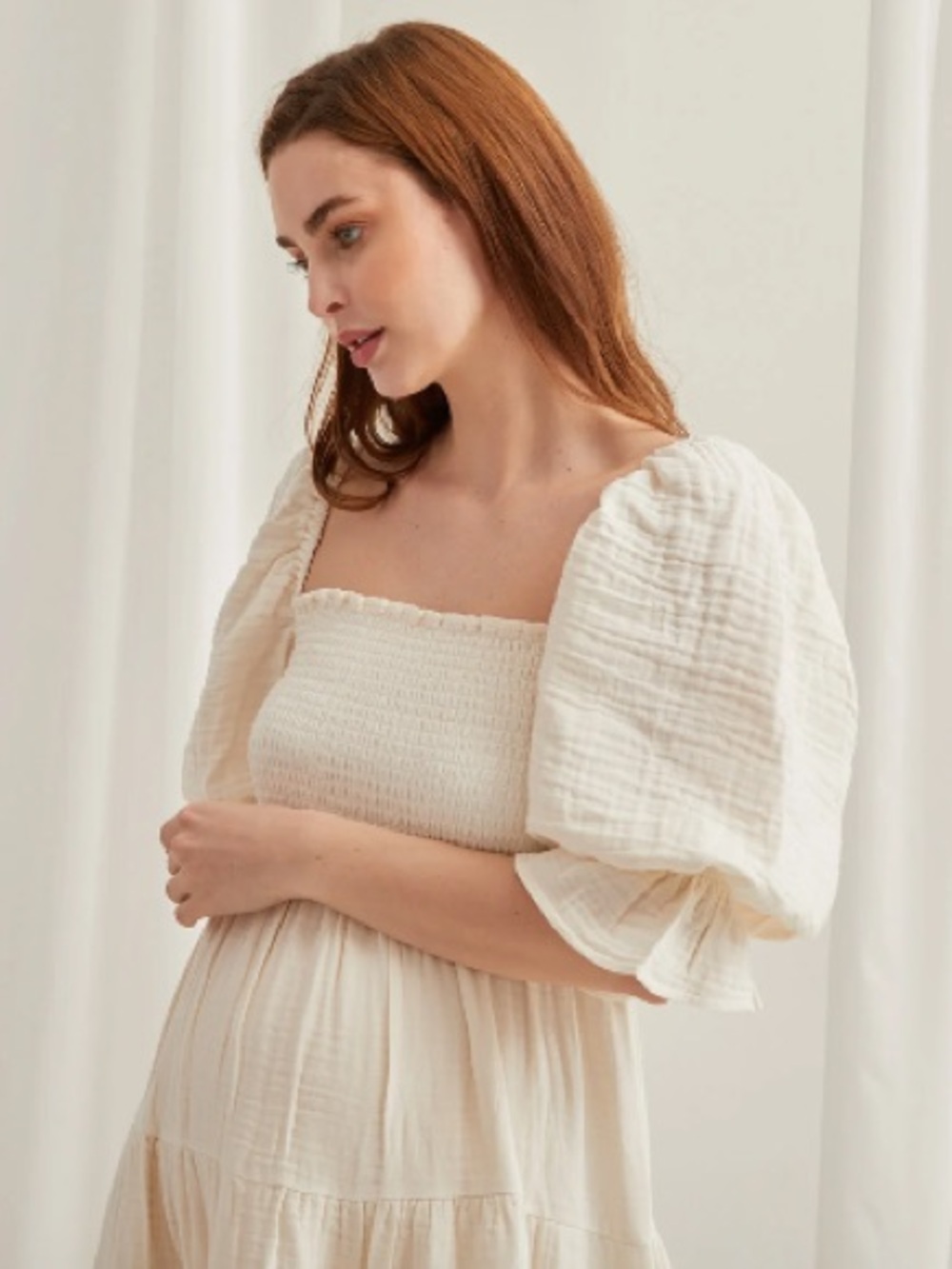 Nothing Fits But Kiko Dress Cream Size Large NWT